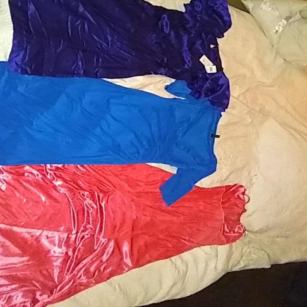 Three size small dresses.